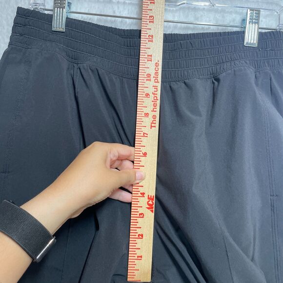 Lululemon Wanderer Culotte Wide Leg Pants 8 Black Pockets Swift Lightweight - Picture 8 of 14